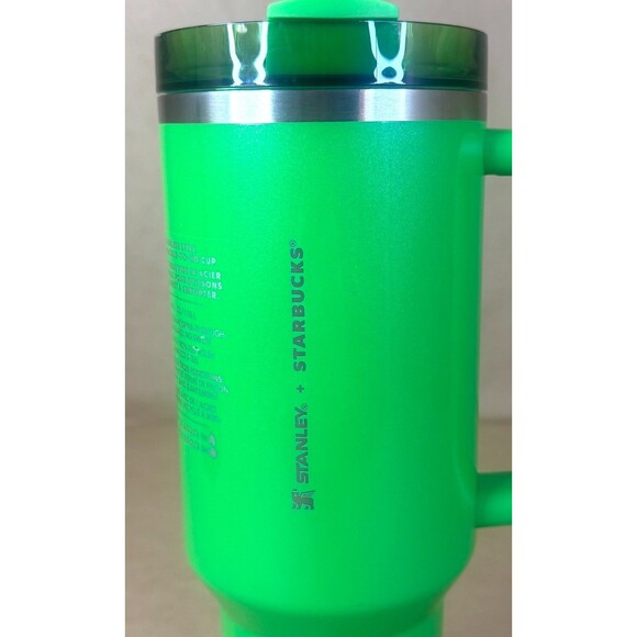 NWT Stanley x Starbucks 40oz Quencher Tumbler - Summer 2025 Pearl Green - Picture 5 of 6